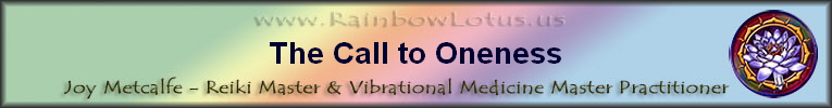 The Call to Oneness